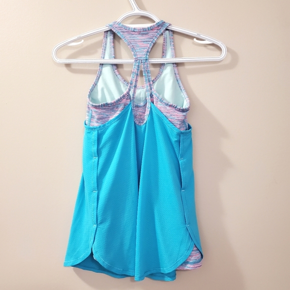 Ivivva - Lululemon Endless Ambition Tank bright blue - Size 12 - Picture 4 of 7